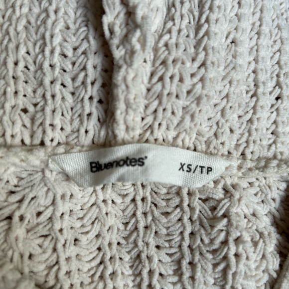 Beige sweater hoodie size extra small BlueNotes - Picture 2 of 2